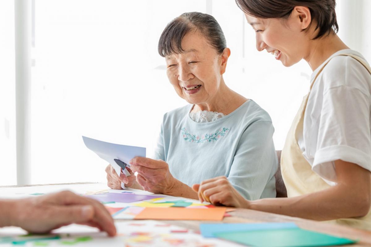 レクリエーションで日々楽しく過ごしています