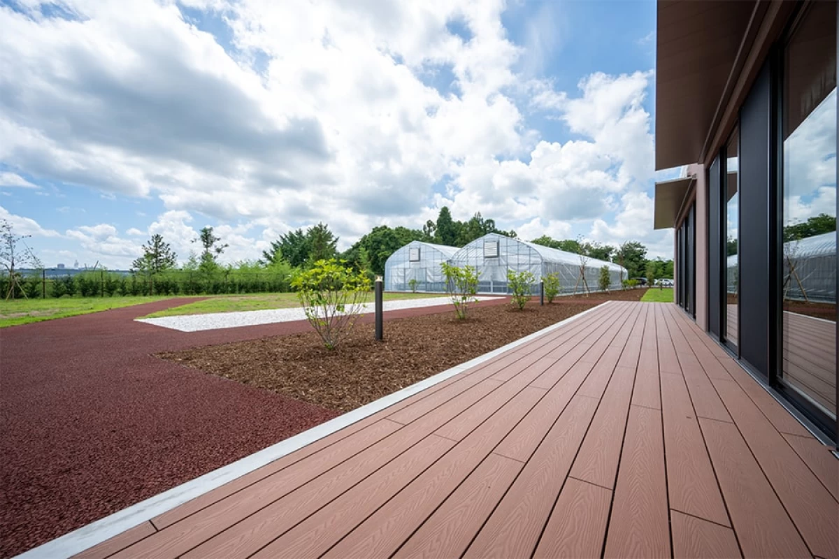 土いじりができる「いろどりふぁ～む」を整備