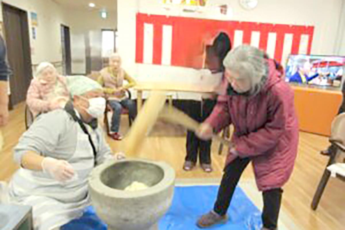 餅つき大会