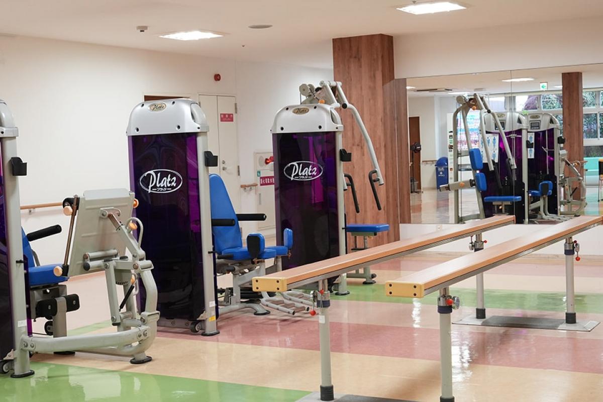 充実のトレーニングメニューで、身体機能の維持・回復が望めます。