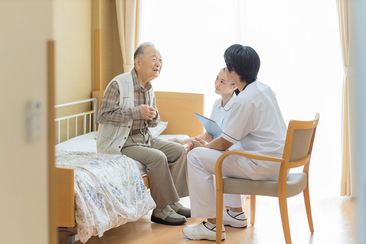 看護師が24時間対応可能。昼夜問わず対応できます