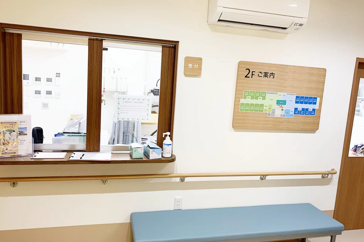 受付カウンター