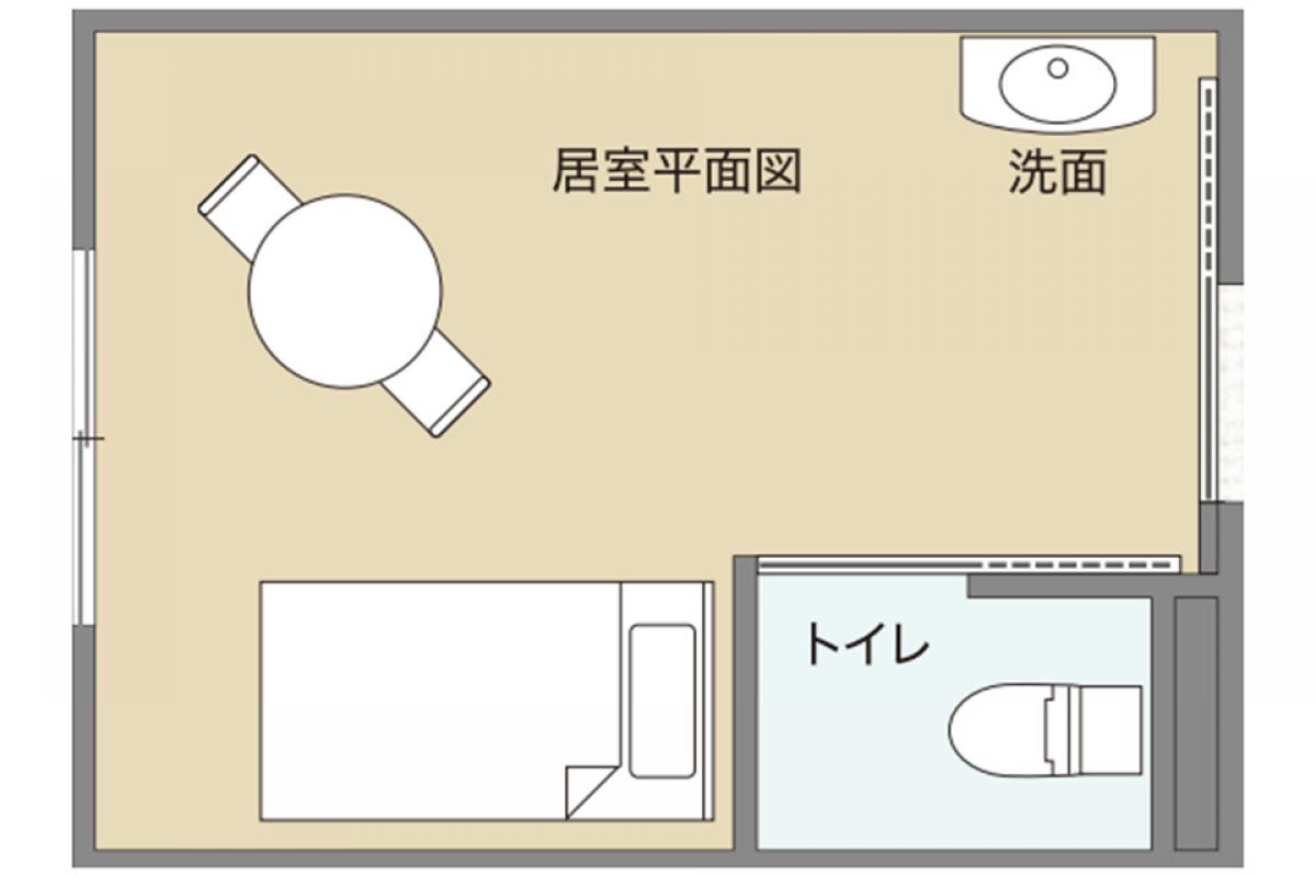 利用料金の居室イメージ