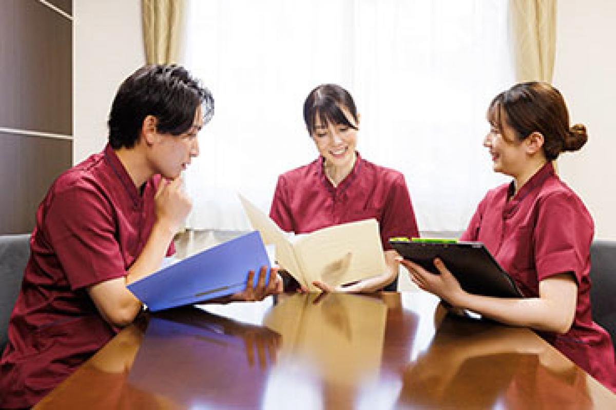 看護スタッフが24時間体制で医療的ケアを提供