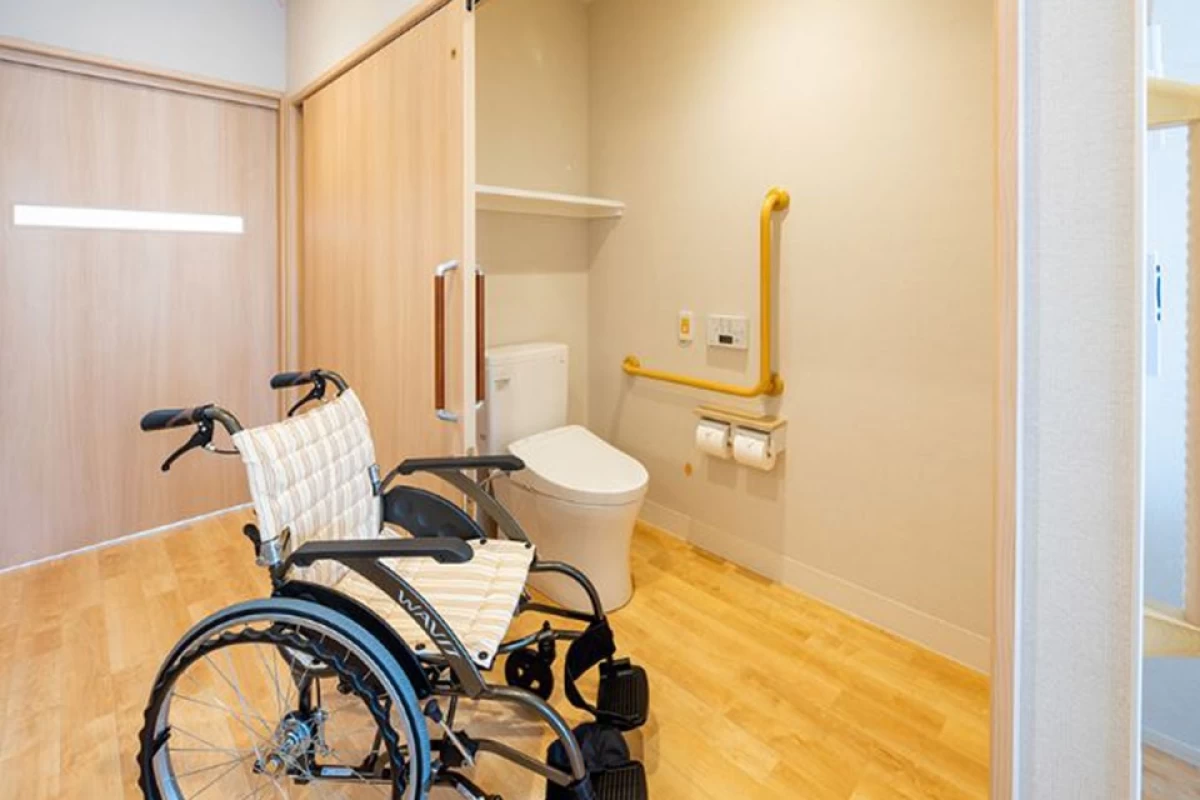 全館車イス対応のバリアフリー・完全個室に