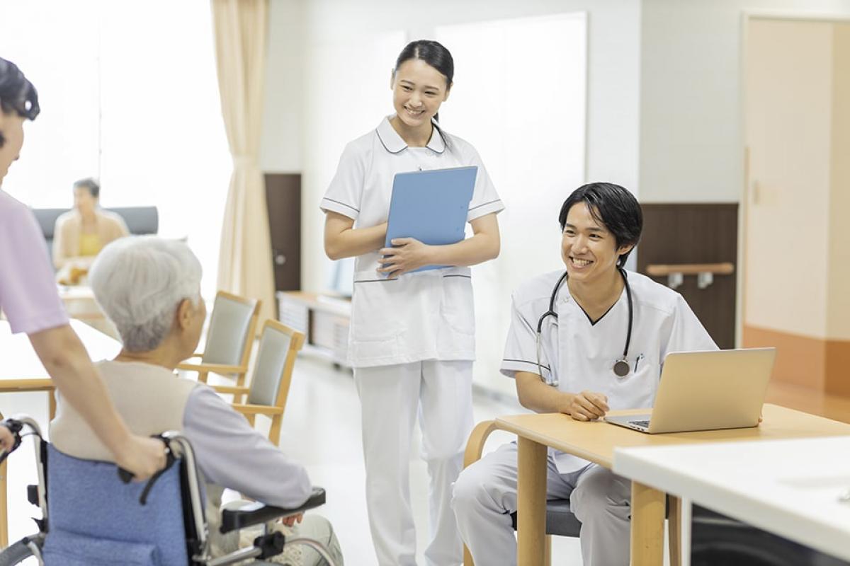 24時間365日看護スタッフも常駐