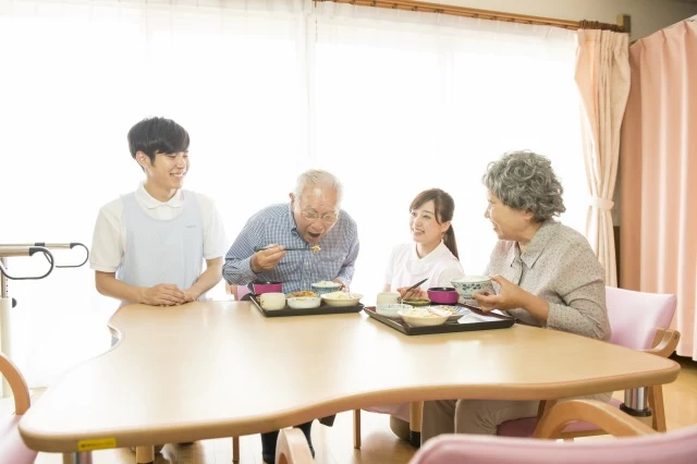 日常的にご入居者様の健康を記録し管理しています。