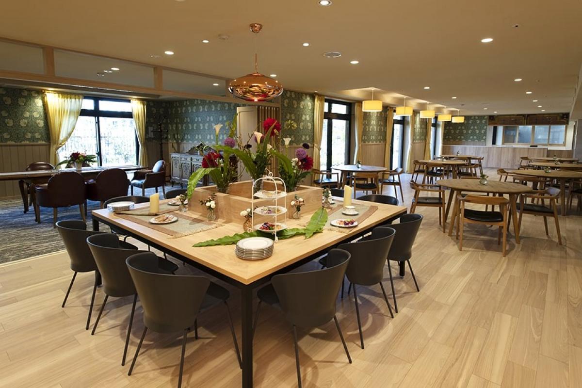 ストレスの感じさせない広々とした館内