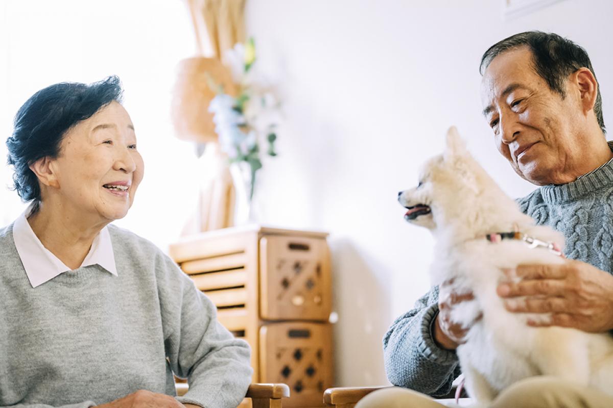 ご夫婦での生活、ペットとの生活も可能です