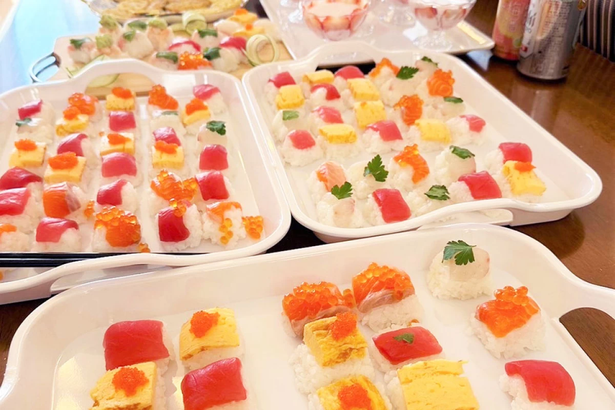 お寿司パーティ