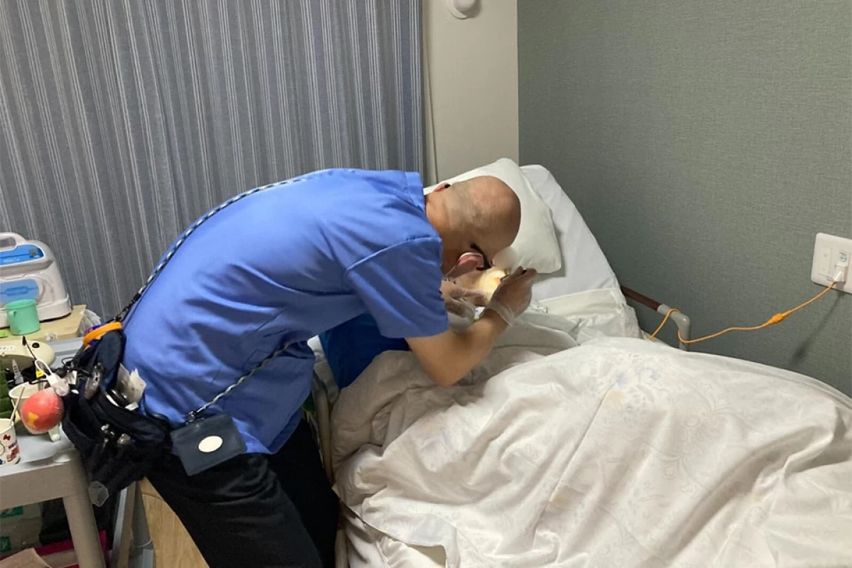 介護・看護スタッフが24時間常駐。急な体調不良時も安心です