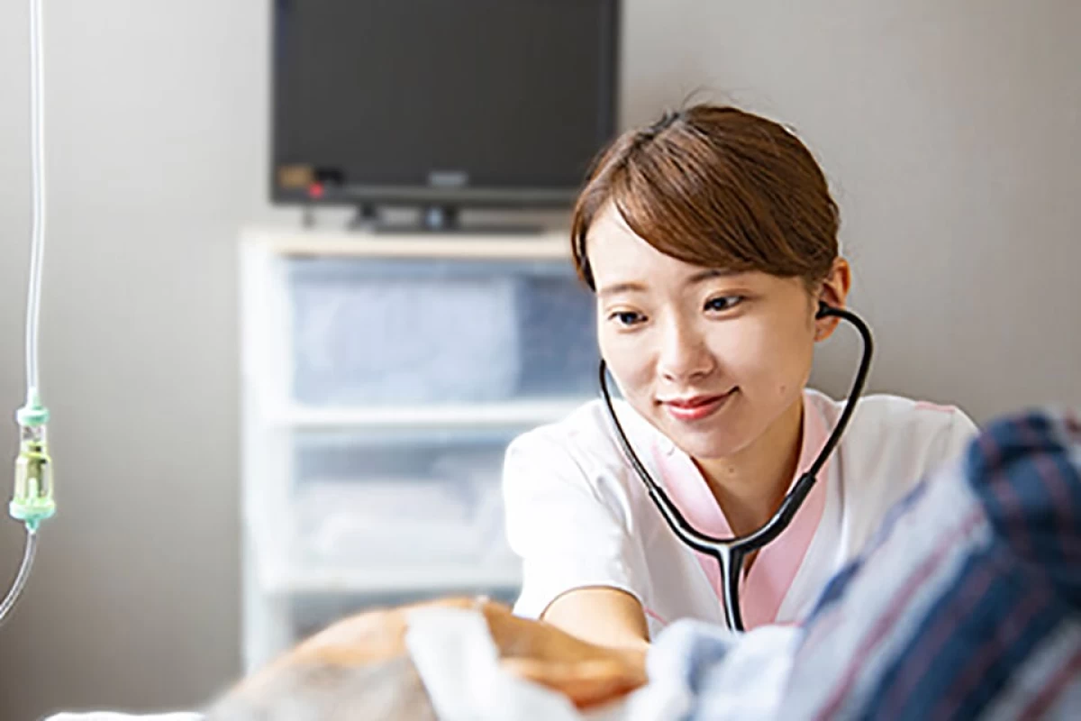看護師常駐で手厚い医療ケアを提供